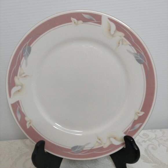 Majesty Collection Taupe Fantasy 8394 Set Of 6 Salad Plates 7 1/2" Diameter.New - Picture 2 of 11